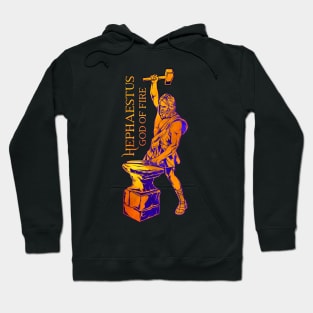 God of fire - Hephaestus Hoodie